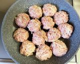 もやしでかさ増し☆豚ミンチのつくねバーグ作り方4写真