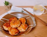 もやしでかさ増し☆豚ミンチのつくねバーグ作り方7写真