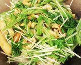 ☆簡単副菜!水菜と練物のお浸し☆作り方4写真