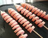 【串でお祭り気分】トルネードウインナー作り方3写真