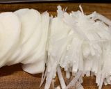 大根サラダ柚子胡椒味　10分以内で完成作り方2写真