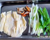 餃子の皮の中華スープ作り方1写真