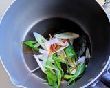 餃子の皮の中華スープ作り方2写真