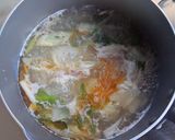 餃子の皮の中華スープ作り方4写真