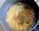 餃子の皮の中華スープ作り方5写真