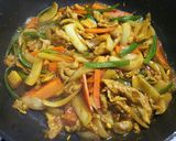 街の味を狙うも◎中華カレー焼きそば作り方7写真