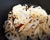 蓮根のきんぴら作り方3写真