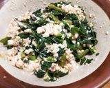 夏野菜~つるむらさきの白和え！作り方4写真