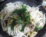豚バラ肉・茄子・もやしと紫蘇炒め作り方6写真