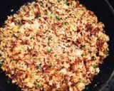 簡単☆かつお節と挽き肉のチャーハン☆作り方2写真