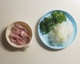 薬味が主役!豚トロと薬味のごちそうサラダ作り方1写真