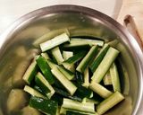 超簡単おかず🥒きゅうり梅和え作り方1写真