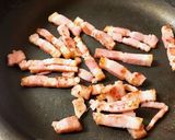 キャベツとベーコンのサンドイッチ作り方1写真