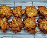ふんわり✩鶏ムネ紅生姜の落とし揚げ作り方4写真