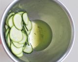 枝豆とズッキーニの塩麹スパイスオイル和え作り方4写真