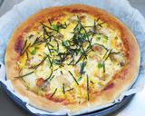 親子ピザ☆和風ピザ作り方10写真