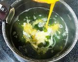 簡単!美味しい♡たまごとワカメのスープ作り方5写真