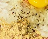 チーズインハンバーグのオーブン焼き♪作り方2写真
