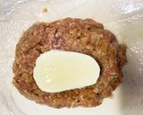 チーズインハンバーグのオーブン焼き♪作り方5写真