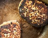 チーズインハンバーグのオーブン焼き♪作り方7写真
