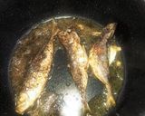 釣ったコアジのオリーブオイル焼き作り方2写真