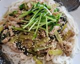 ごま油風味簡単さっぱりアレンジそうめん作り方5写真