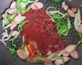 懐かしの給食風ナポリタン♪作り方3写真
