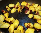 はちみつ醤油で大学イモっぽいの。作り方2写真