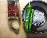 万願寺とうがらしのペペロンチーノ作り方1写真