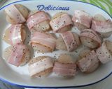 ホタテベーコン巻きのオイスターバター風味作り方5写真