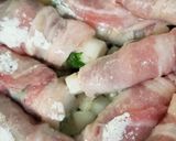 長芋と大葉の豚肉巻きのスタミナ焼き作り方4写真