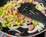 アボカド豆乳カルボナーラうどん作り方1写真