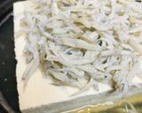 しらす＆玉子かけの湯豆腐作り方2写真