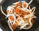コチュジャン&豆板醤入り 旨辛親子丼作り方8写真