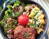 高校1年女子お弁当♡2020.08.03作り方2写真