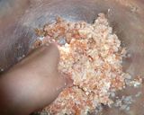 鮭のハンバーグ♪トマトソースがけ作り方1写真