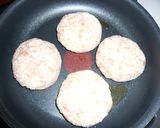 鮭のハンバーグ♪トマトソースがけ作り方2写真