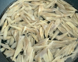 きのこと牛蒡の味噌バター炒め作り方1写真