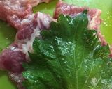 シソでさっぱり豚肉焼き作り方3写真