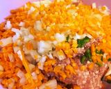 男飯★簡単！きのこの親父煮込みハンバーグ作り方1写真
