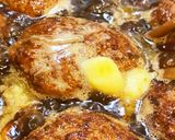 男飯★簡単！きのこの親父煮込みハンバーグ作り方5写真