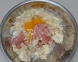 猪肉と烏骨鶏卵と豆腐のハンバーグ作り方2写真