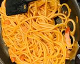 トマトソースパスタの基本アマトリチャーナ作り方6写真