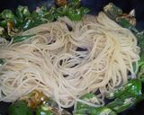 パン粉と甘唐辛子のパスタ作り方7写真