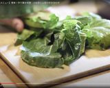 簡単！作り置き｜小松菜と山菜の炊き合わせ作り方1写真