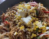 夏休みランチに～たまにはこってり焼きそば作り方4写真