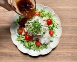 夏にぴったり☆梅おろし冷しゃぶサラダ作り方10写真