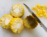 マズいとうもろこし救済!塩焼きそば作り方1写真