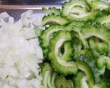 お二人さんの☆簡単!ゴーヤとツナ炒め作り方1写真
