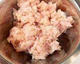 鶏胸肉の大葉つみれ作り方1写真